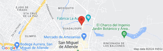 Property 3786 Map in San Miguel de Allende