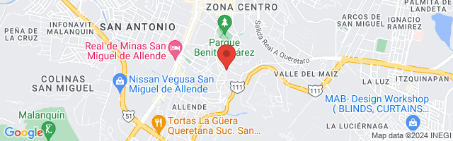 Property 3789 Map in San Miguel de Allende
