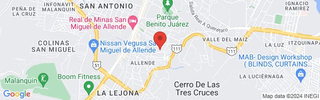 Property 3792 Map in San Miguel de Allende