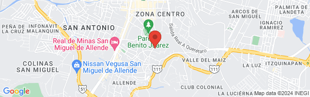 Property 3793 Map in San Miguel de Allende