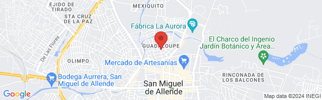 Property 3795 Map in San Miguel de Allende