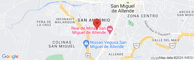 Property 3804 Map in San Miguel de Allende