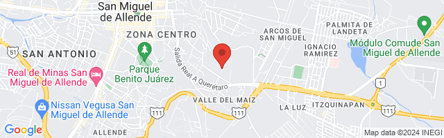 Property 3805 Map in San Miguel de Allende