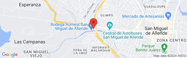 Property 3810 Map in San Miguel de Allende
