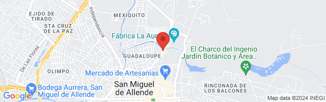 Property 3818 Map in San Miguel de Allende