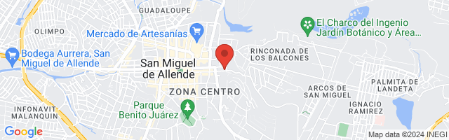 Property 3844 Map in San Miguel de Allende