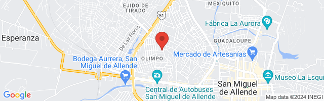 Property 3847 Map in San Miguel de Allende
