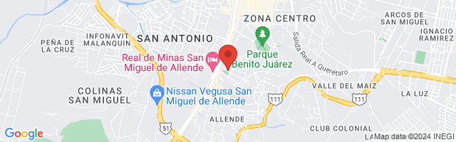 Property 3858 Map in San Miguel de Allende