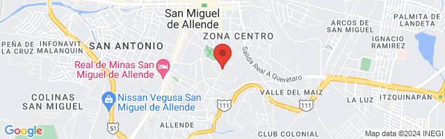Property 3859 Map in San Miguel de Allende