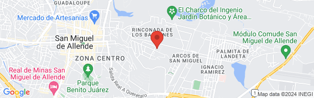 Property 3872 Map in San Miguel de Allende
