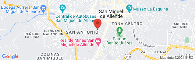 Property 3875 Map in San Miguel de Allende