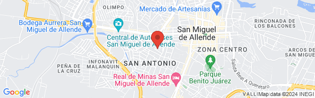 Property 3879 Map in San Miguel de Allende
