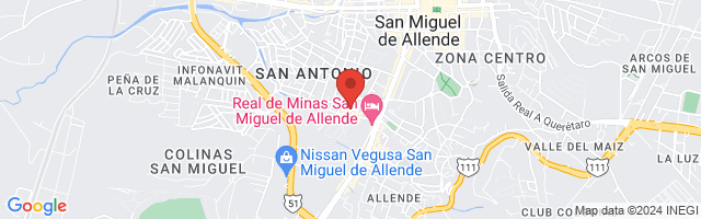 Property 3880 Map in San Miguel de Allende
