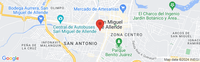 Property 3882 Map in San Miguel de Allende