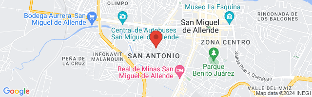 Property 3883 Map in San Miguel de Allende