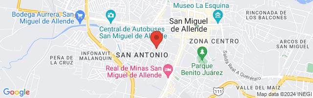 Property 3891 Map in San Miguel de Allende