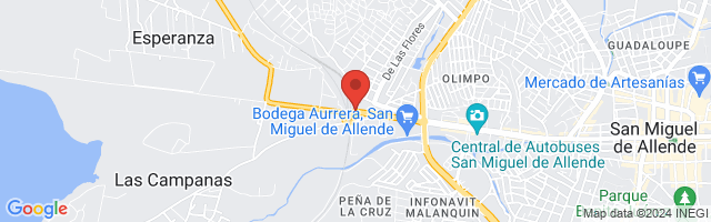Property 3898 Map in San Miguel de Allende