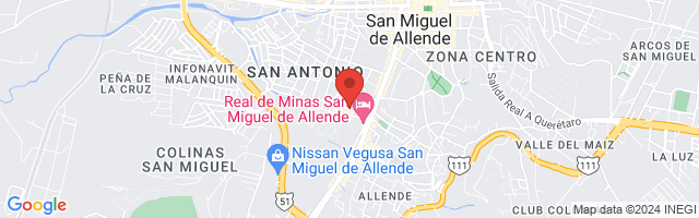 Property 3910 Map in San Miguel de Allende