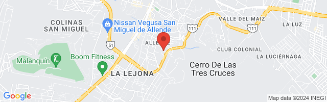 Property 3916 Map in San Miguel de Allende