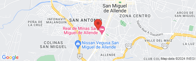 Property 3917 Map in San Miguel de Allende