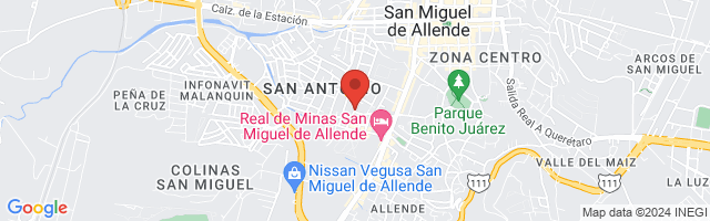 Property 3944 Map in San Miguel de Allende