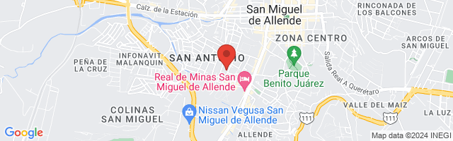Property 3951 Map in San Miguel de Allende