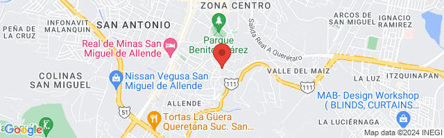 Property 3958 Map in San Miguel de Allende