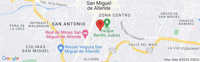 Property 3959 Map in San Miguel de Allende