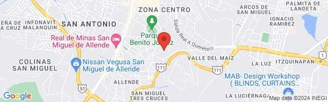 Property 3960 Map in San Miguel de Allende