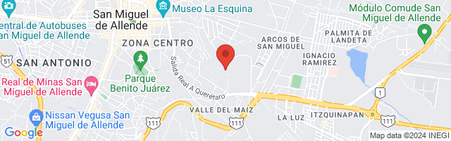 Property 3961 Map in San Miguel de Allende