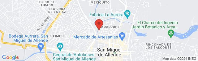 Property 3966 Map in San Miguel de Allende