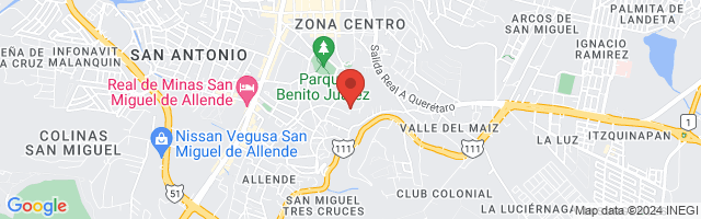 Property 3970 Map in San Miguel de Allende
