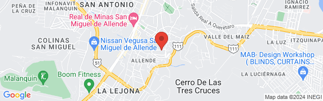 Property 3982 Map in San Miguel de Allende