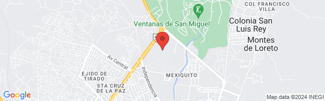 Property 3984 Map in San Miguel de Allende
