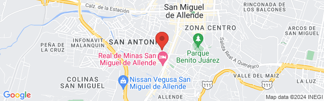 Property 3989 Map in San Miguel de Allende