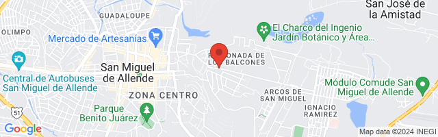 Property 3994 Map in San Miguel de Allende