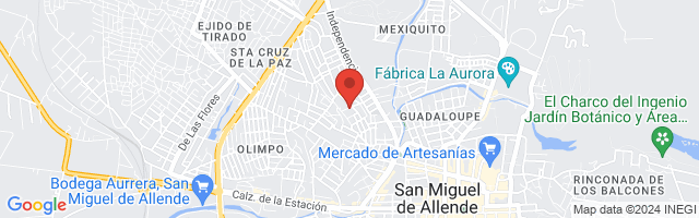 Property 4011 Map in San Miguel de Allende