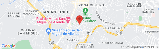 Property 4020 Map in San Miguel de Allende