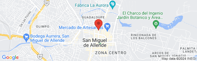 Property 4022 Map in San Miguel de Allende