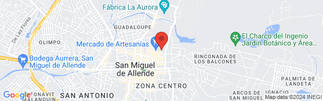 Property 4024 Map in San Miguel de Allende