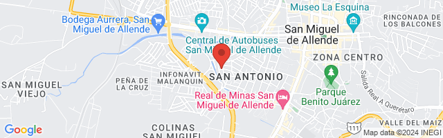 Property 4029 Map in San Miguel de Allende
