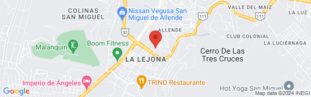 Property 4031 Map in San Miguel de Allende