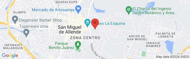 Property 4037 Map in San Miguel de Allende