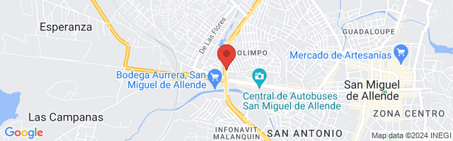 Property 4045 Map in San Miguel de Allende