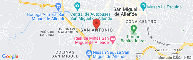 Property 4047 Map in San Miguel de Allende