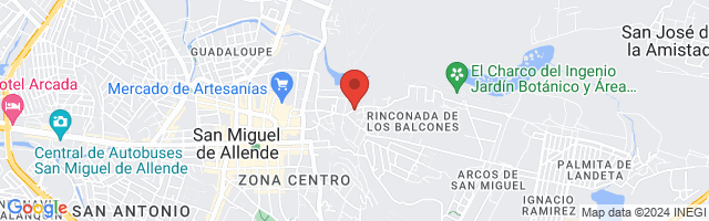 Property 4048 Map in San Miguel de Allende