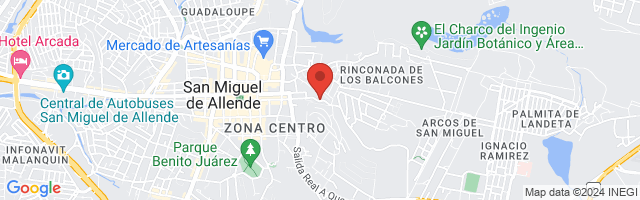 Property 4057 Map in San Miguel de Allende