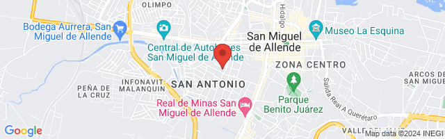 Property 4059 Map in San Miguel de Allende