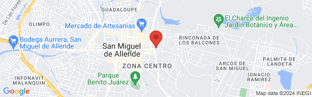 Property 4061 Map in San Miguel de Allende