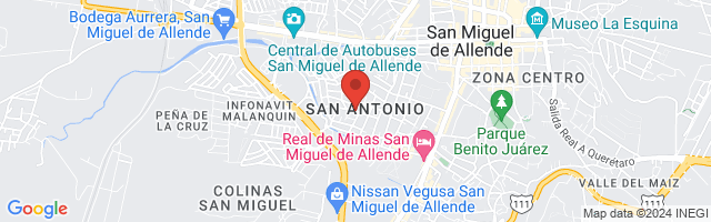 Property 4063 Map in San Miguel de Allende